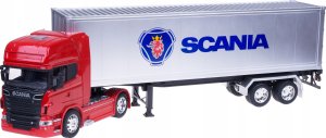 Welly WELLY Ciężarówka z przyczepą 1:32 Scania V8 R730 32671 2