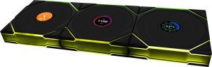 Wentylator Lian Li UNI FAN TL Wireless LCD 120 3-pack czarny (12TLLCD1W3B) 2