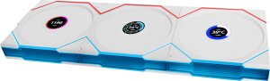 Wentylator Lian Li UNI FAN TL Wireless LCD 120 3-pack biały (12TLLCD1W3W) 2