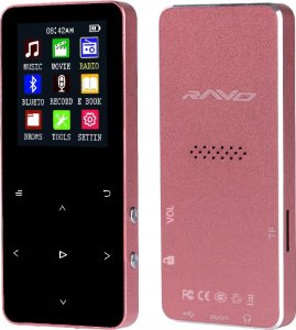 MP4 Ravo T5 różowy 32 GB 2