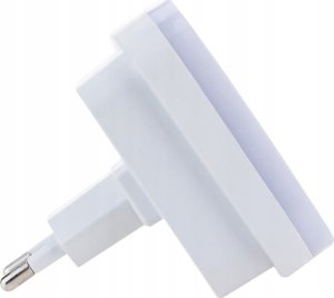 Lampka wtykowa do gniazdka VERGIONIC Kontaktowa lampka nocna LED 6,5x6,5cm 220V z czujnikiem zmierzchu 4