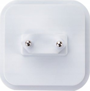 Lampka wtykowa do gniazdka VERGIONIC Kontaktowa lampka nocna LED 6,5x6,5cm 220V z czujnikiem zmierzchu 6