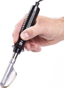 Techrebal Spawarka do Plastiku Zgrzewarka Żelazko Lutownica 3x Siatka Zestaw 3