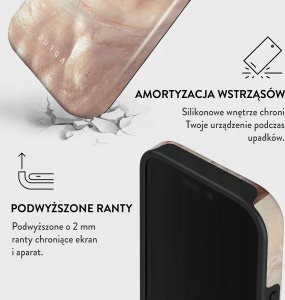 Slowmoose Burga Tough Magsafe - obudowa ochronna do iPhone 16 Pro Max kompatybilna z MagSafe (serene sunset) 2