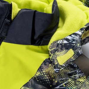 Dziecięca kurtka ocieplana narciarska membrana 5000mm Brugi 3ak3 rozmiar 24 5