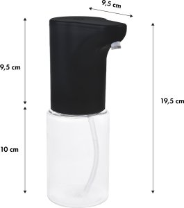 Dozownik do mydła ProMedix Bezdotykowy dozownik mydła PR-540B Czarny 7
