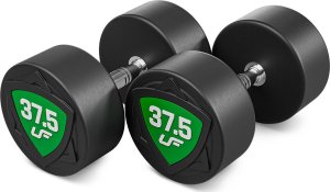 UpForm Zestaw hantli stałych poliuretanowych 27,5-37,5kg (skok co 2,5kg) 325 kg  UpForm 8