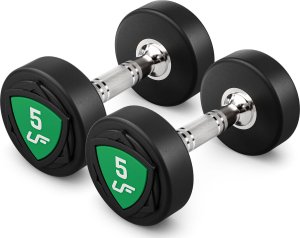 UpForm Zestaw hantli stałych poliuretanowych 1-10kg (skok co 1 kg) 110 kg -UpForm 7