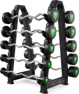 UpForm Zestaw sztang łamanych poliuretanowych 10-55 kg (skok co 5 kg) 325 kg  UpForm 2
