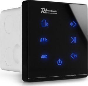Audac ML Wzmacniacz audio Powerline A50B do montażu ściennego BT czarny 2