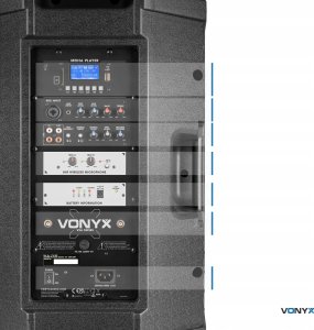 Kolumna Aukey ML Kolumna mobilna PORT VSA700 15" Vonyx 9
