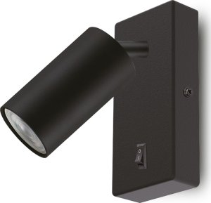 Kinkiet Maclean Kinkiet / lampa ścienna Maclean, punktowa, okrągła, GU10, z włącznikiem, 55x100mm, kolor czarny, MCE369 B 2