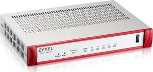 Zyxel USG FLEX 50 HP, 5 Gigabit user-definable ports, 1*1G PoE+, 1*USB with 1 YR Entry Defense Pack 2