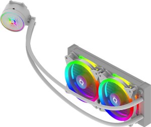 Chłodzenie wodne AQIRYS Chłodzenie do procesora AiO AQUARIUS 240 white 8