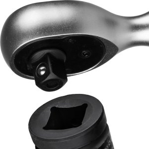 JCB Zestaw nasadek udarowych głębokich 3/4" 14el. (6-kątnych) (17-65mm) 14