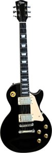V-TONE VLP1 BK gitara elektryczna 4/4 Les Paul 39" HH czarna cutaway klucz imbusowy 7