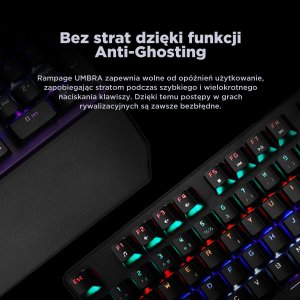Klawiatura Rampage KB-R86 Umbra Kaicheng Blue (KB-R86BLACKBS) 13