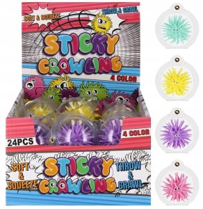 Mega Creative PILKA WIRUS 4CM MIX4 MC DISP 24/768 2
