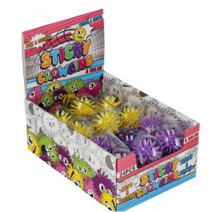 Mega Creative PILKA WIRUS 4CM MIX4 MC DISP 24/768 7