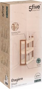 Koszyk prysznicowy 5five Organizer pod prysznic stojący NATUREO, 35 x 20,5 x 45 cm 2