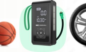Kompresor samochodowy Green Cell Greencell PowerBoost Air / Rozrusznik / Powerbank do samochodu z kompresorem 8000mAh 1000A Urządzenie rozruchowe 12