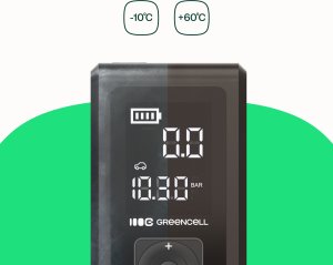Kompresor samochodowy Green Cell Greencell PowerBoost Air / Rozrusznik / Powerbank do samochodu z kompresorem 8000mAh 1000A Urządzenie rozruchowe 14