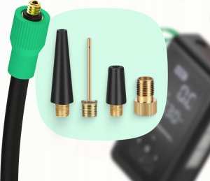 Kompresor samochodowy Green Cell Greencell PowerBoost Air / Rozrusznik / Powerbank do samochodu z kompresorem 8000mAh 1000A Urządzenie rozruchowe 16