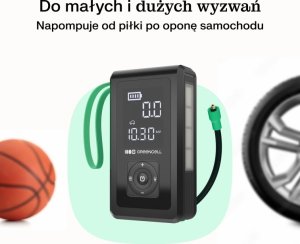 Kompresor samochodowy Green Cell Greencell PowerBoost Air / Rozrusznik / Powerbank do samochodu z kompresorem 8000mAh 1000A Urządzenie rozruchowe 18
