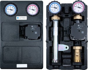 Afriso Grupa pompowa PrimoTherm K 180-1 DN25 GP, pompa Grundfos UPM3 Hybrid 2