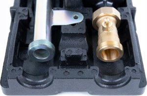 Afriso Grupa pompowa PrimoTherm K 180-1 DN25 GP, pompa Grundfos UPM3 Hybrid 8