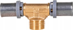 Comap Trójnik GZ zaprasowywany BASE mosiądz 20x3/4x20 CMTZ2034 2