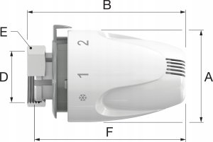 Comap Głowica termostatyczna W6 M28x1,5 3