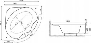 Wanna Polimat Wanna symetryczna 150x150 STANDARD 2