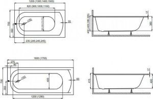 Wanna Polimat Wanna 150x70 CLASSIC SLIM 3