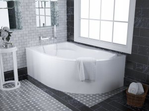 Wanna Polimat Wanna asymetryczna 170x110 prawa DORA 7
