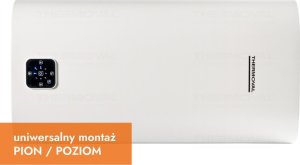 Bojler Thermoval Aqua Ti-50 L-W - Elektryczny ogrzewacz pojemnościowy 50 L ze sterowaniem WIFI, obudowa SlimTHERMOVAL 3