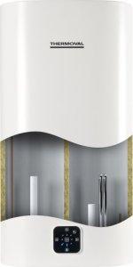 Bojler Thermoval Aqua Ti-100 L-W - Elektryczny ogrzewacz pojemnościowy100 L ze sterowaniem WIFI , obudowa SlimTHERMOVAL 2