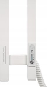 Suszarka na pranie Thermoval Elektryczna suszarka łazienkowa TVB Long P3 80x1200 z czujnikiem temperatury i timerem (biała) 80 W80x1200 2
