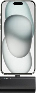 Powerbank Bluestar BLUE STAR powerbank 5000 mAh z wbudowanym złączem Lightning 2,1A W0556P czarny 2