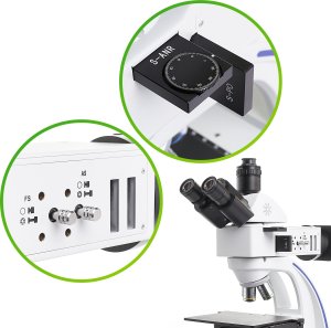 Mikroskop Techrebal Profesjonalny Mikroskop Metalurgiczny Trinokularowy Techrebal MT1 LED 500x 5