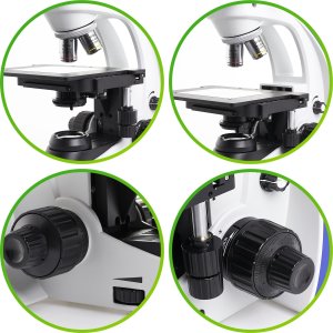 Mikroskop Techrebal Profesjonalny Mikroskop Metalurgiczny Trinokularowy Techrebal MT1 LED 500x 6