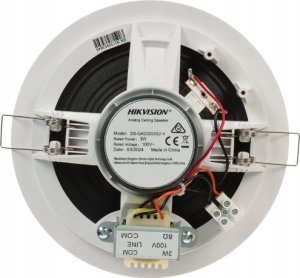 Hikvision GŁOŚNIK SUFITOWY DS-QAE0203G1-V 3&nbsp;W 5