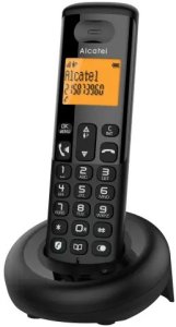 Telefon stacjonarny Alcatel ALCATEL E260 DUO BLACK - TELEFON DECT 2