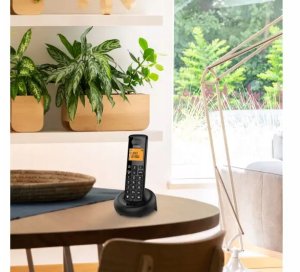 Telefon stacjonarny Alcatel ALCATEL E260 DUO BLACK - TELEFON DECT 4
