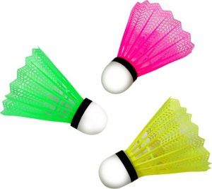 LeanToys Zestaw Lotki Do Badmintona 3szt Klasyczne Kolorowe LEAN TOYS 2