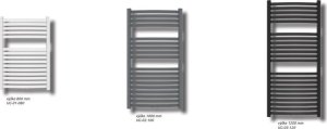 Invena Towel dryer INVENA, 1000 x 540 mm, steel, black 5