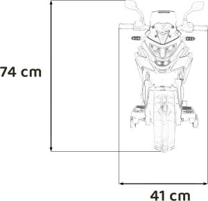 Topslang Motor Honda NC750X Biały 18
