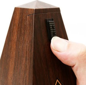 Bitmat DNA MET1 METRONOM MECHANICZNY Z DZWONKIEM DO PIANINA GITARY SKRZYPIEC 9