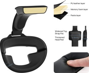 Vortex Virtual Reality VortexVR Elite Strap z baterią 10000 mAh | do Meta Quest 3S & Quest 3 3