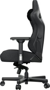 Fotel Anda Seat Kaiser 3 L materiałowy ciemnoszary 8